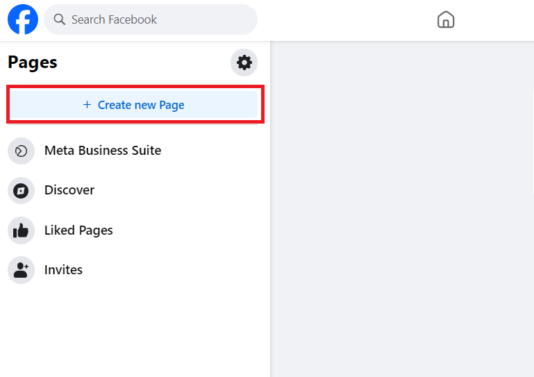 Facebook Page Button